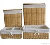 antique wicker laundry...