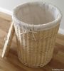 antique wicker laundry...