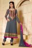 DARK GRAY ENTHNIC EMBROIDERED SALWAR KAMEEZ