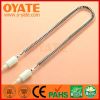 Shaped quartz infrared heating lamp