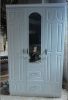 white color 3 doors wardrobe