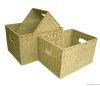 Set of 3 seagrass bask...