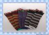 fashionable soft comfy striped toe socks