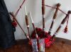 New Scottish Rosewood Bagpipe Full Size With Accessories