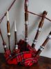 New Scottish Rosewood Bagpipe Full Size With Accessories