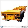 3 axles skeleton semi trailer