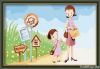 happy family picture diy oil painting by numbers