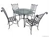 metal chair set frame