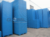 Double deck plastic pallet