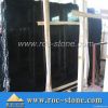 Black granite slab