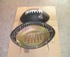 football charcoal bbq grill