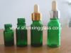 glass essential oil bottle