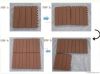 Waterproof Balcony Decking Tiles Wpc Decking Tiles