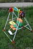 2012 New Fashion Luxury Foldable Baby Swing