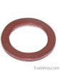 flat copper washer; brass lock washer