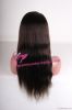 kinky yaki straight full lace wigs