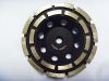 125mm M14 Double Row Segmented Diamond Cup Grinding Wheel