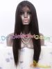 silk strairht indian virgin hair lace front wig