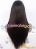 silk strairht indian virgin hair lace front wig