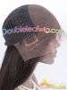 silk strairht indian virgin hair lace front wig