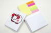 stickynote, note pad, memo pad.