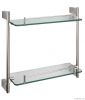 3722 double layer glass shelf