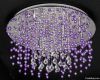purple ball crystal ch...