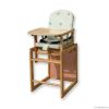 Bamboo Baby Highchair, wooden Natural Highchair