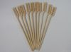 Bamboo skewer with logo