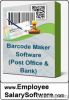 Post Office and Bank Barcode Software