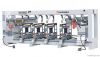 Six rows boring machine