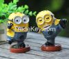 Home decoration children toy Despicable Me minions resin craft 