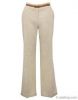 Belted linen trouser