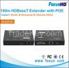 100m/328FT POE Extender with HDBaset tenology support Ethernet and RS232 pass through 