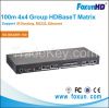 100m/328FT 4x4 HDBaset Matrix support RS232 & IR routing Control 