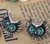 2012 new  animal rhinestone zinc ally stud earrings