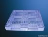 Injection plastic pallet crate mould