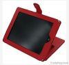 360 degree rotating stand PU leather case for ipad 2 3