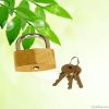 brass padlock