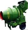 JZC350 portable electric drum concrete mixer with pump