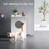 Innovative Automatic Litter Box Self-Flushing Self-Washing Cat litter Box cat toilet best product of cat