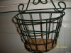 Metal wire basket  wall basket