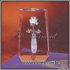 crystal laser award, glass award with inner laser