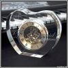 new cristal table clock, nice business gift