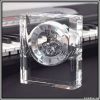 new cristal table clock, nice business gift