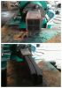 Coal and charcoal extruder machine