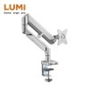 Single Aluminum Gas Spring Monitor Desk Mount