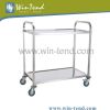 Stainless Steel Service Trollley (Square Tube)