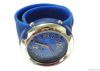 1 ATM Water Resistant Silicone Bracelet Slap Watch