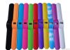 1 ATM Water Resistant Silicone Bracelet Slap Watch